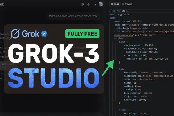 Grok Studio معرفی شد!